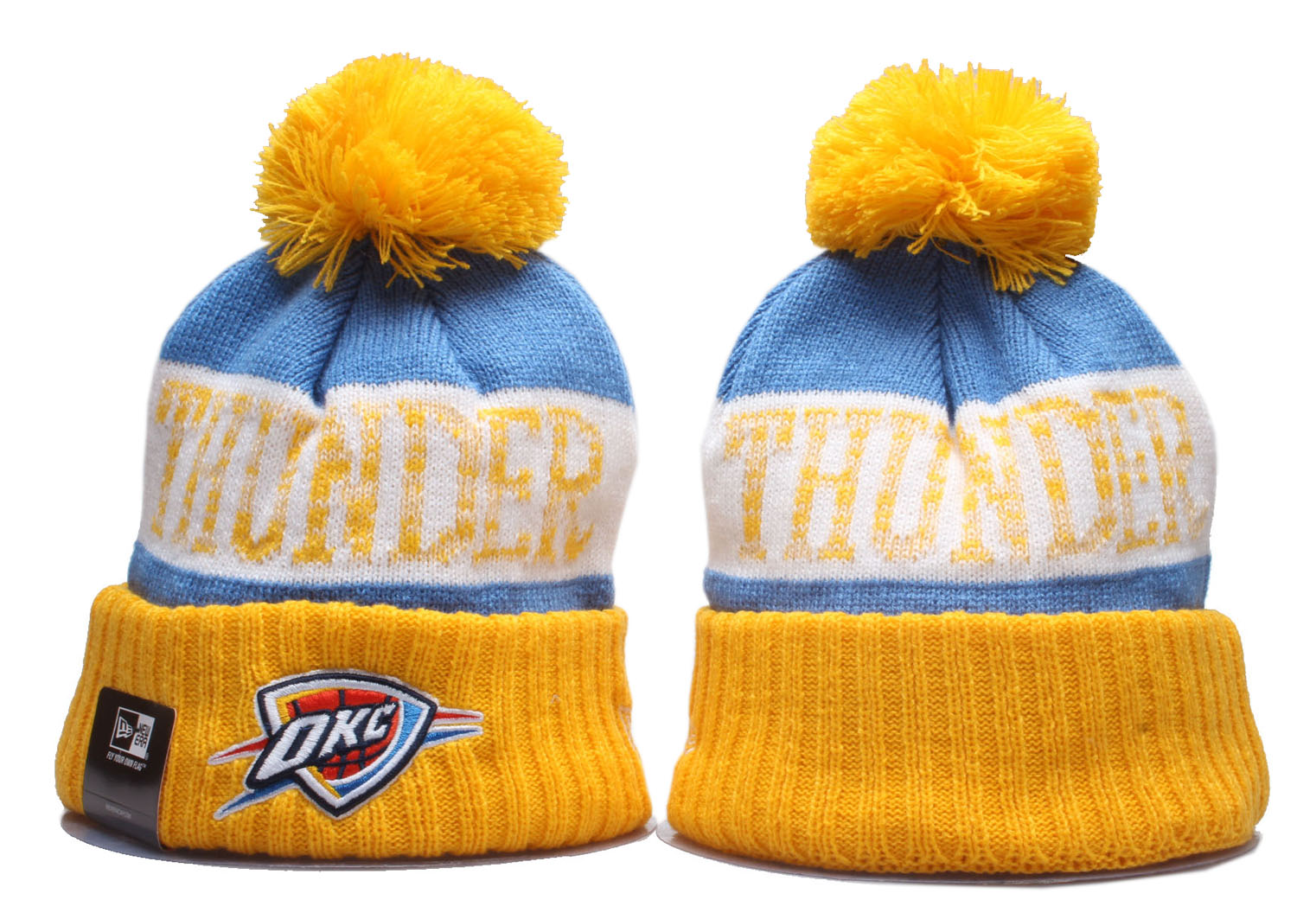 2020 NBA Oklahoma City Thunder Beanies->oklahoma city thunder->NBA Jersey